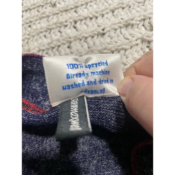 Rags 2 Riches Button Front Cardigan Upcycled Handmade Womens Large Tie Dye Blue - Picture 9 of 9